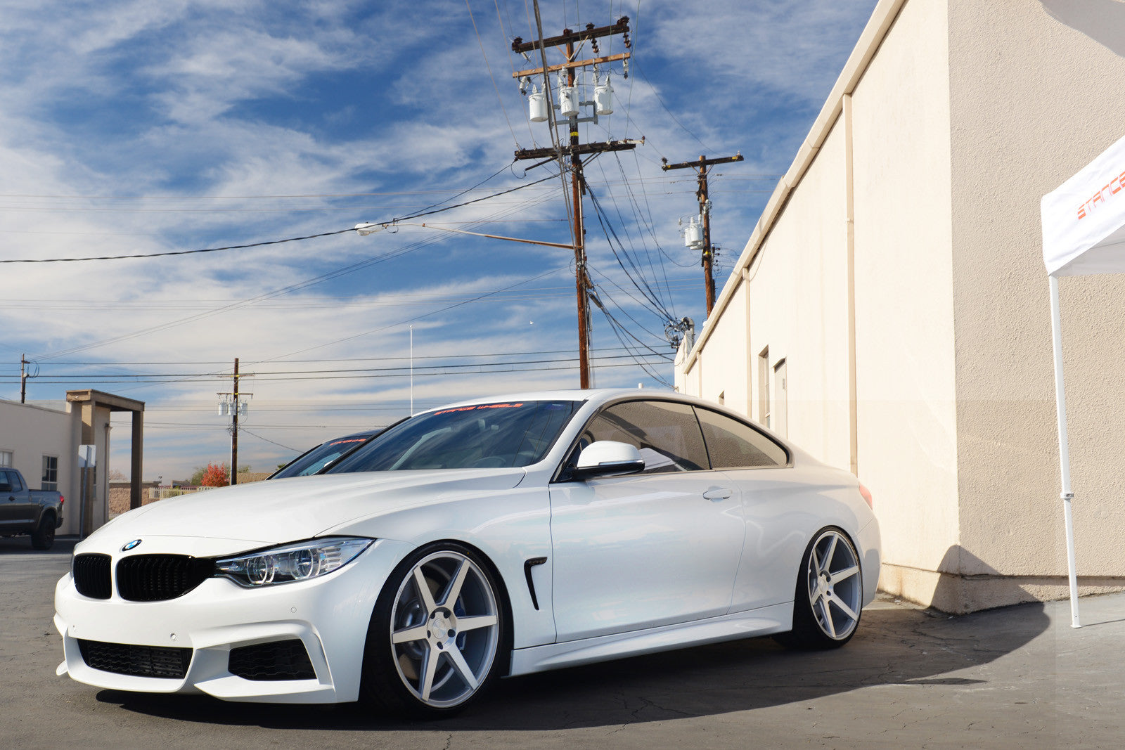 Vorsteiner BMW F32 435i Alpine White