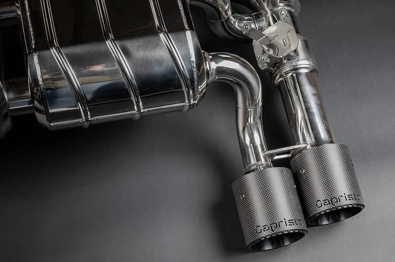 Capristo 02BM09903020 BMW M2 Competition/CS (F87) Valved Exhaust with Mid-Silencer, Wicrom Tips (OE Actuators) 