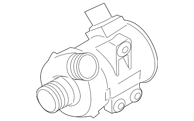 Genuine BMW 11515A81BE9 F36 E89 Electric Water Pump, Electric (Inc. 320i)