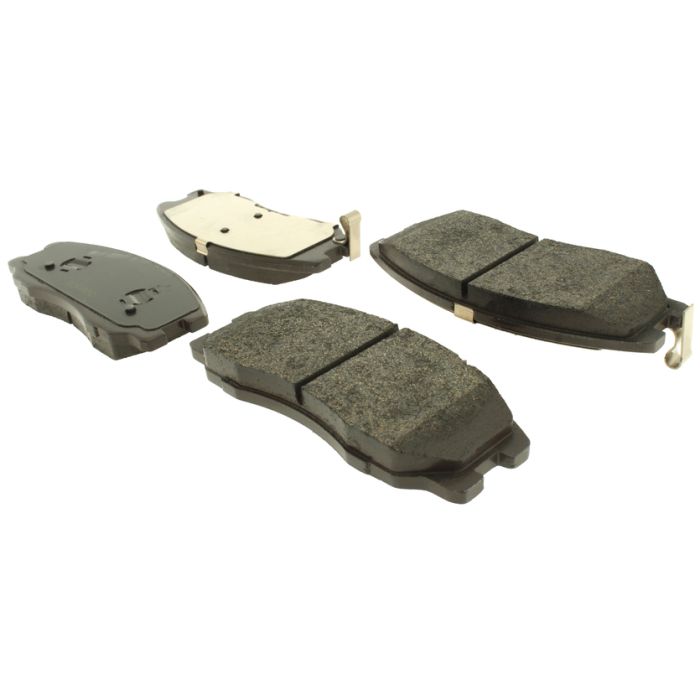 EBC 104.16780 Posi Quiet SemiMetallic Brake Pads with Hardware