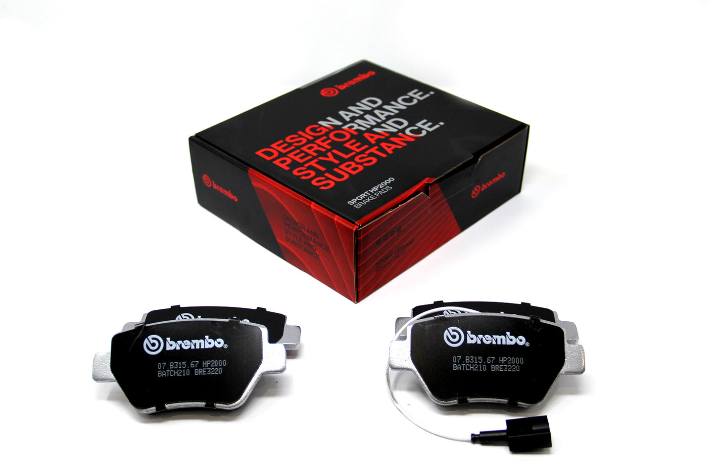 Brembo 07.B315.67SPORT | HP2 brake pads 07.B315.67