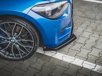 Maxton Design BMW F20 M135i Front Splitter Flaps