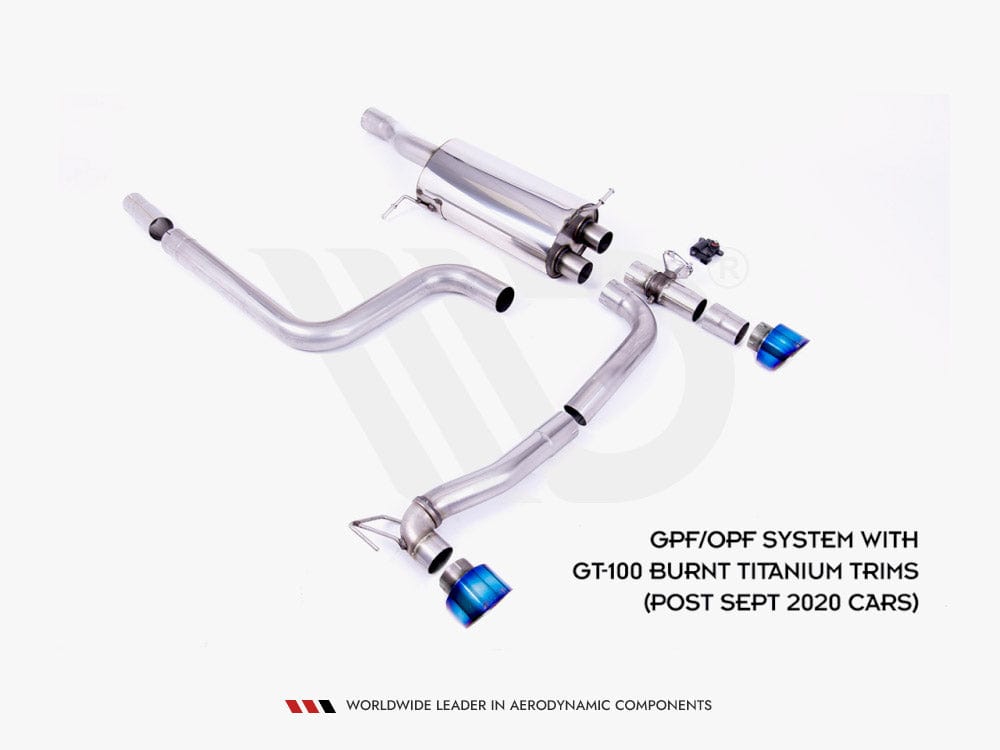 Maxton Design Milltek GPF/OPF Back Exhaust System & Rear Diffuser - Ford Fiesta MK8 ST & MK8.5 ST (2018-2022)