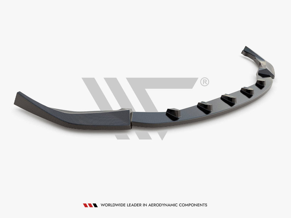 CARBON FIBER FRONT SPLITTER V.1 BMW M4 G82 / M3 G80 | ML Performance Car Parts