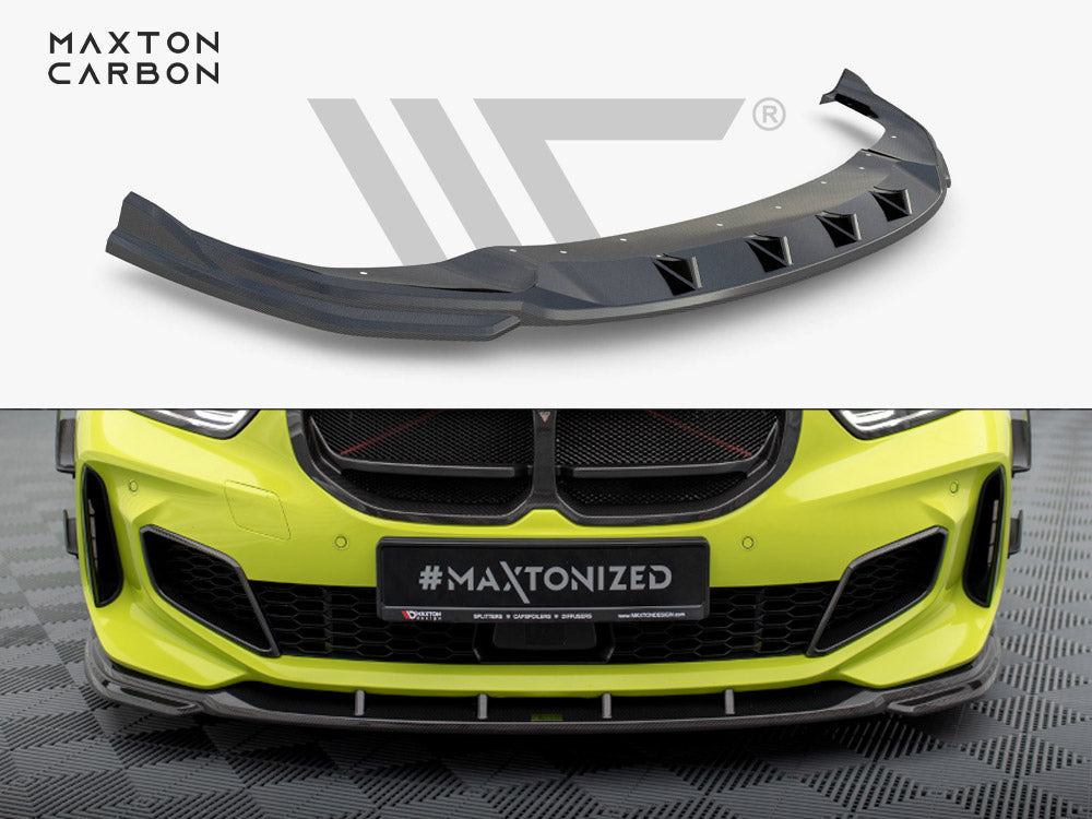 CARBON FIBER FRONT SPLITTER BMW 1 F40 M-PACK / M135I | ML Performance Car Parts