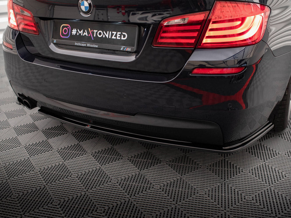 Maxton Design BMW Series 5 F10 M-Pack Rear Splitter