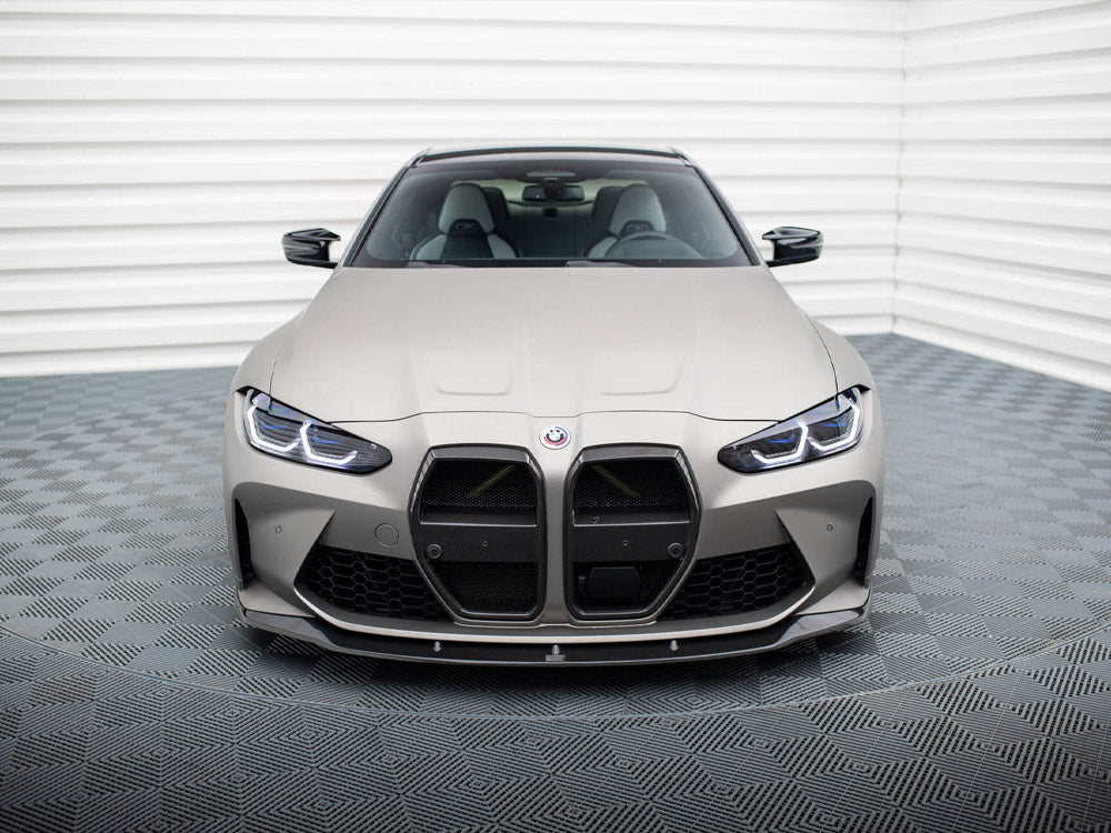 CARBON FIBER FRONT SPLITTER V.3 BMW M4 G82 / M3 G80 | ML Performance Car Parts