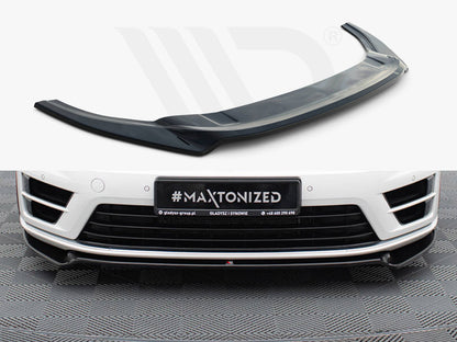 Maxton Design Volkswagen Golf R / R-Line MK7 Front Splitter V.2