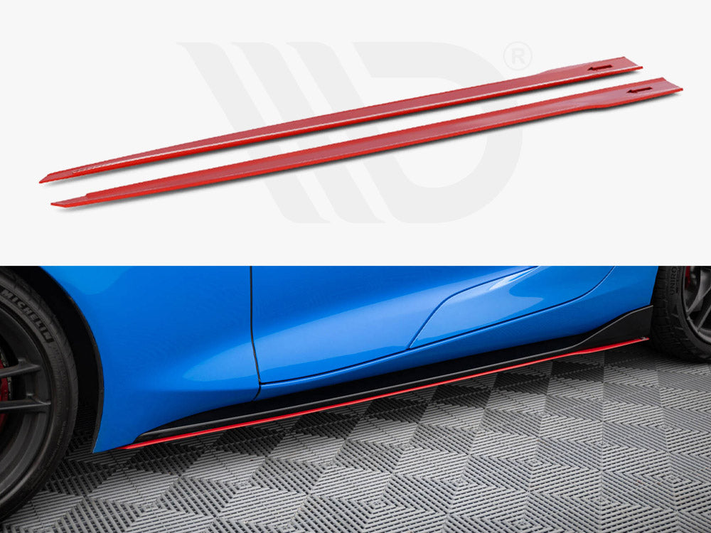 Maxton Design Toyota Supra MK5 Side Skirts Diffusers V.2