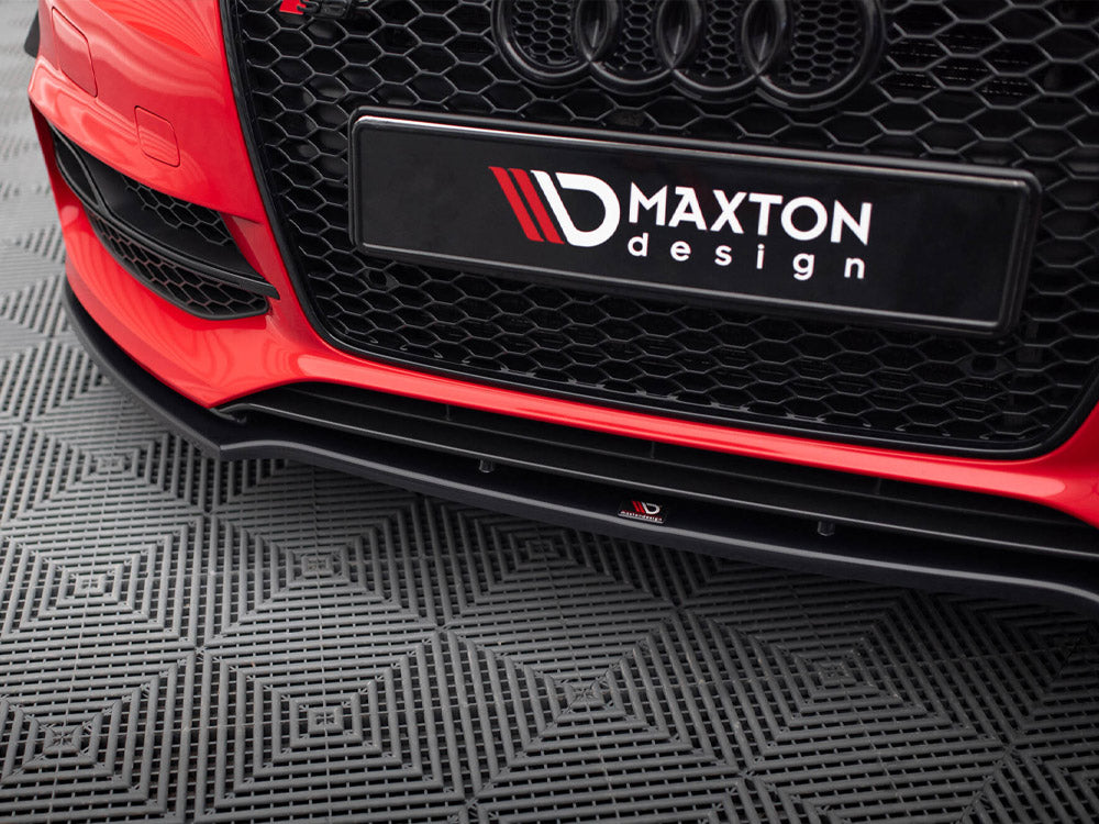 Maxton Design Audi S3 8V / A3 S-Line 8V Sedan / Cabrio Front Splitter V.2