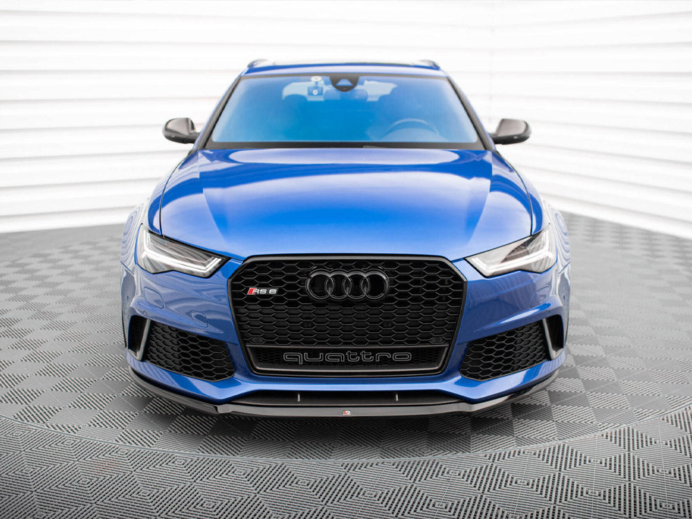 Maxton Design Audi RS6 C7 / C7 FL Front Splitter V.2