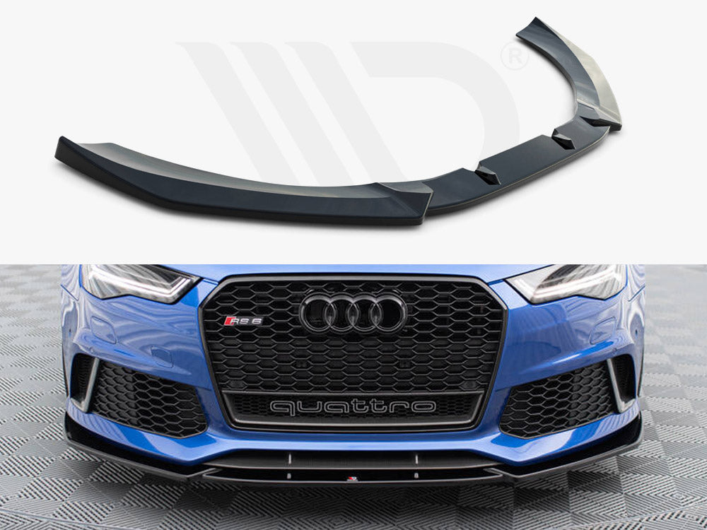 Maxton Design Audi RS6 C7 Front Splitter V.4