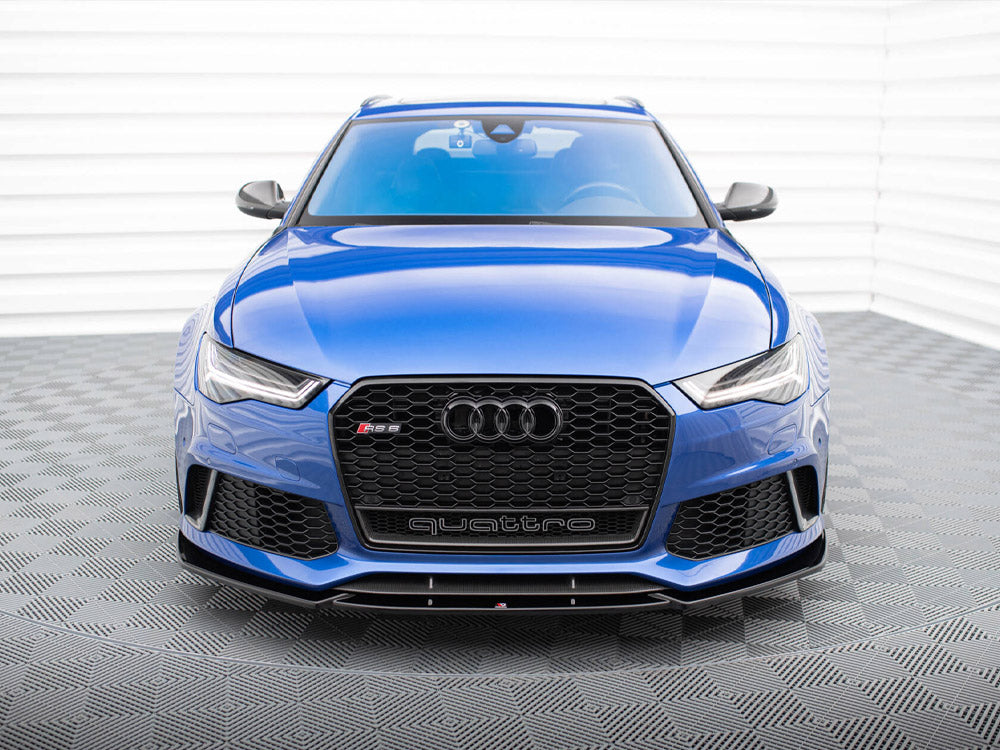 Maxton Design Audi RS6 C7 Front Splitter V.4