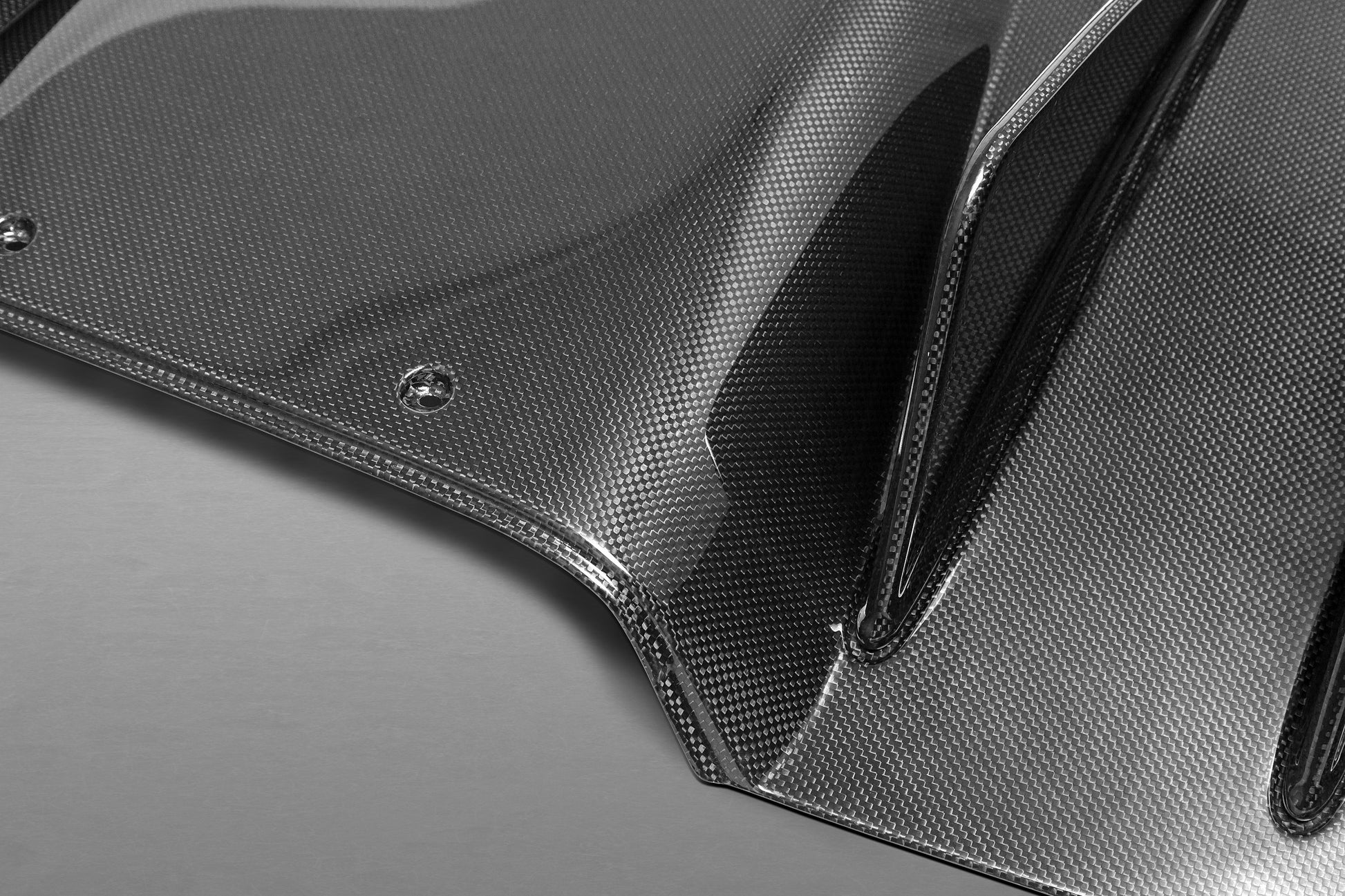 Capristo 03FE00410021LG Ferrari 458 Carbon Rear Diffuser 