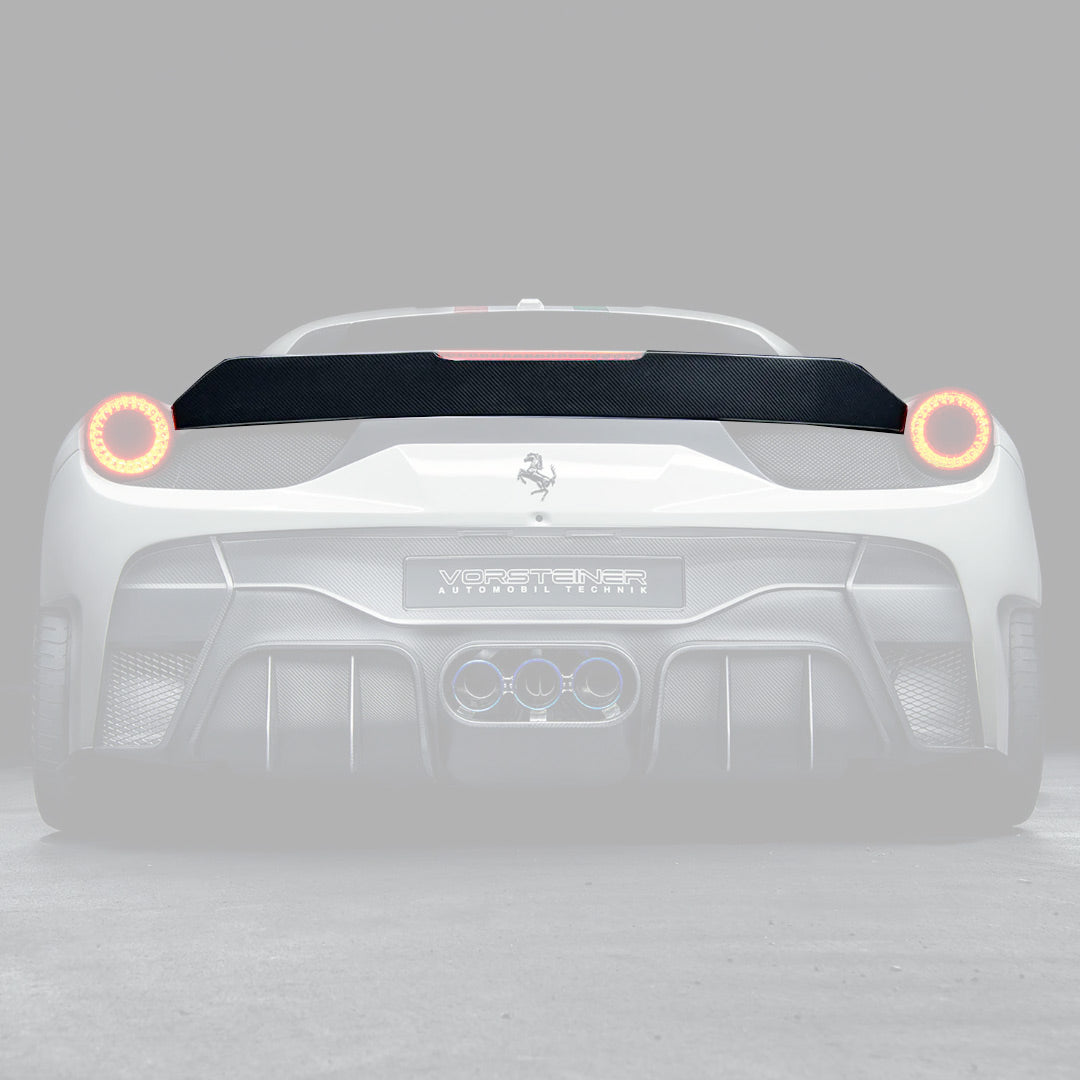 Vorsteiner FRV1160 Ferrari 458 Italia VX Carbon Fiber Decklid Spoiler | ML Performance