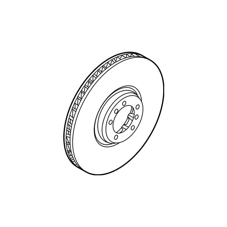 Genuine Audi 4M8615301D RSQ8 Front Brake Disc