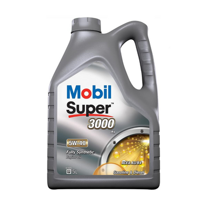 Mobil SUPER 3000 5W-40 X1 Fully Synthetic Engine Oil