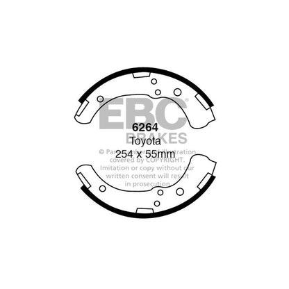 EBC 6264 Brake Shoes Front