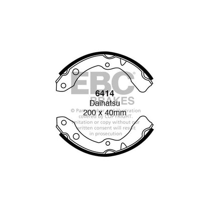 EBC 6414 Brake Shoes Front