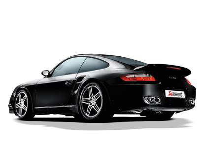 Akrapovič Slip-On Line (Titanium) for Porsche 911 Turbo (997) 2006-2009