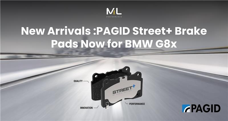 New PAGID Street+ Brake Pads for BMW G8x Models!