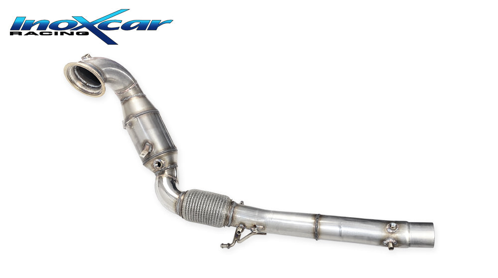 InoXcar AFCUPRA.02CAT Cupra Leon 2.0 TSI (300cv) Catalyst Replacement Pipe (Delete Cat E GPF) With Cat. 200 Cpsi 1 | ML Performance UK Car Parts