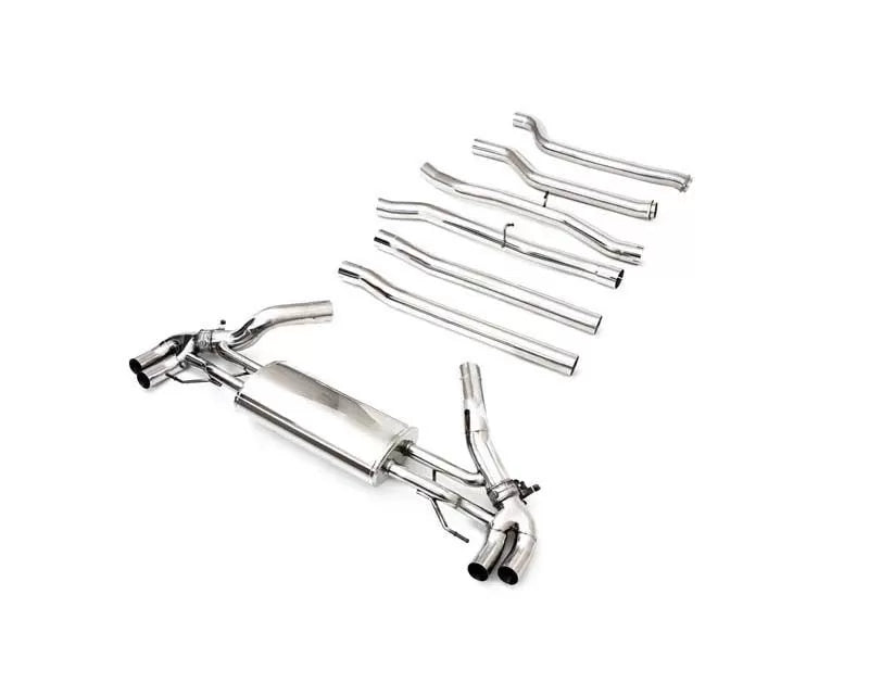 Stainless Steel Valvetronic Exhaust System BMW G07 X7 M50i | ML Performance Car Parts