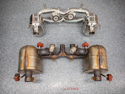 Capristo 02FE00403006KS Ferrari 458 Valved Exhaust 