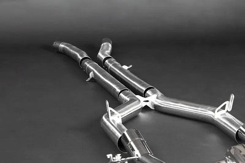 Capristo 02MB08903017 Mercedes AMG GTR Valved Exhaust with Mid-Pipes (incl. Cat Delete) (OE Actuators) 