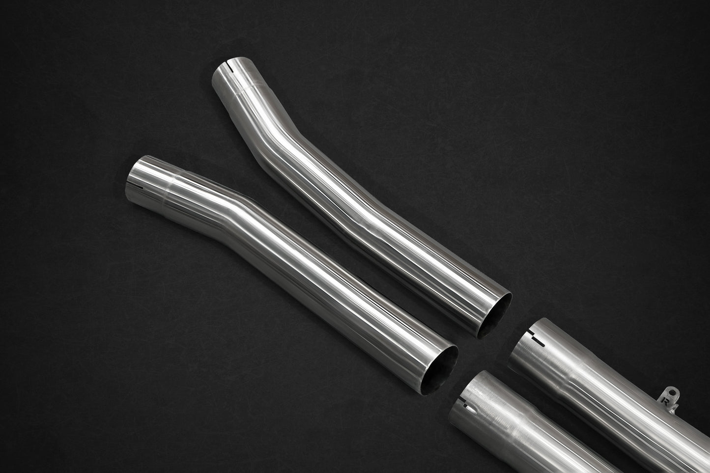 Capristo 02MB08903001 Mercedes AMG GT/S/C Valved Exhaust with Mid-Pipes (incl. Cat Delete/OEM Cat Adapters) (CES3) Set1/2 