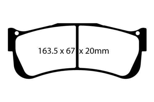 EBC DP8079.20SR21 Sintered Race Pads