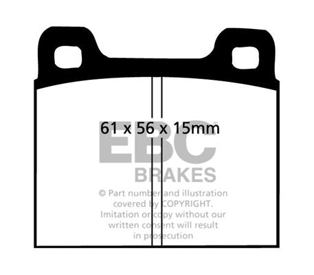 EBC DP8104RP1 Racing Brake Pads