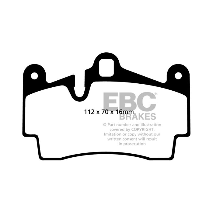 EBC DP41474R Yellowstuff Brake Pads Rear