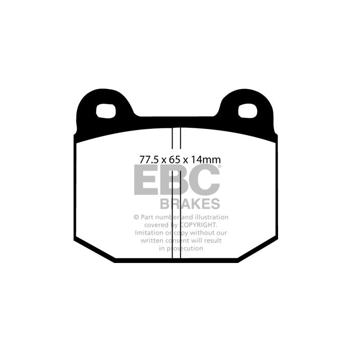 EBC DP9197/2 Orangestuff Brake Pads Rear