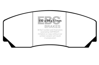 EBC DP4002/2SS Yellowstuff Brake Pads Front