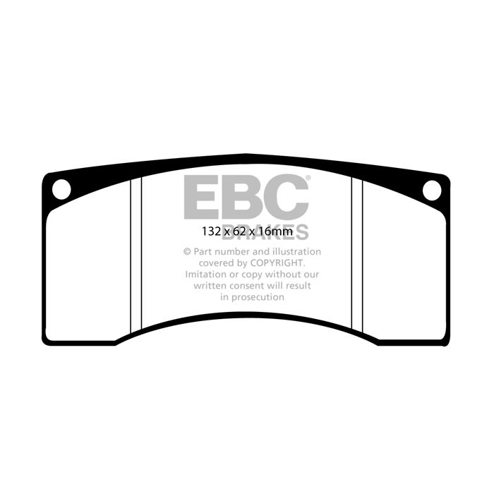 EBC DP5016NDX Bluestuff NDX Brake Pads Front