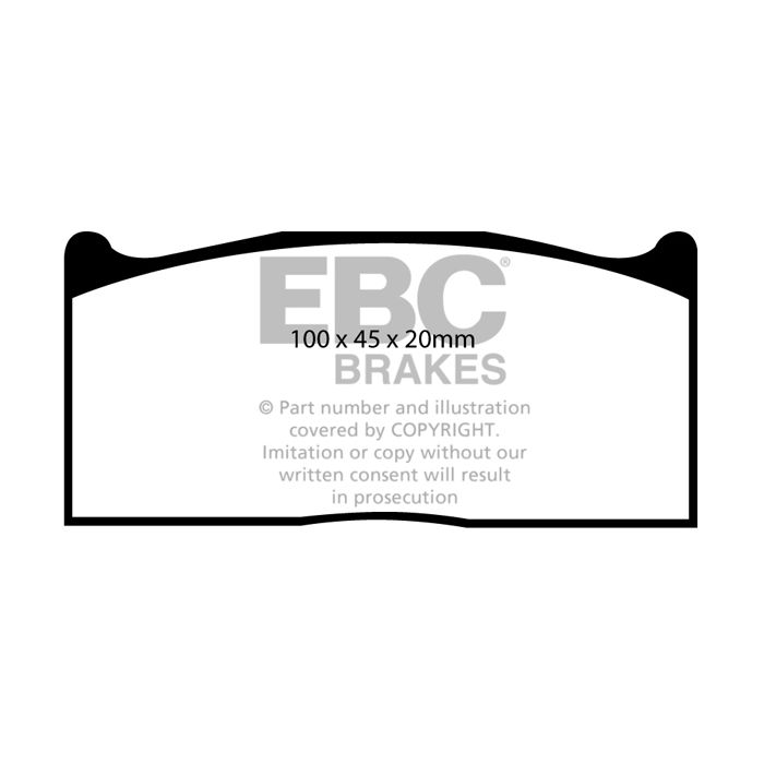 EBC DP5044NDX Bluestuff NDX Brake Pads