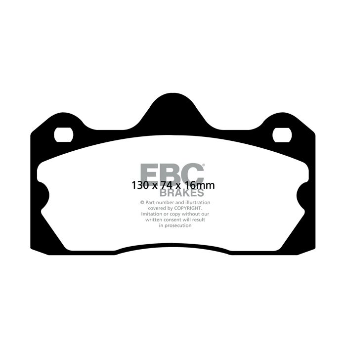 EBC DP4060R Yellowstuff Brake Pads Rear