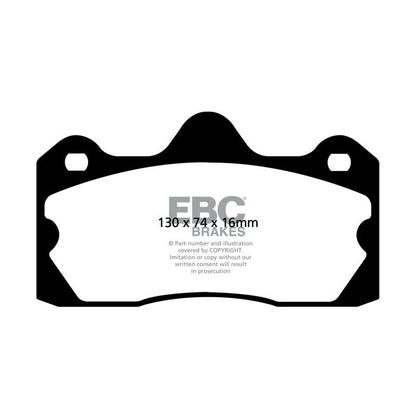 EBC DP4060R Yellowstuff Brake Pads Rear