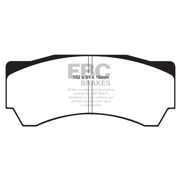 EBC DP4063R Yellowstuff Brake Pads Front