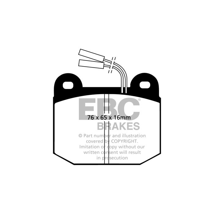 EBC DP578 Ultimax Brake Pads Front