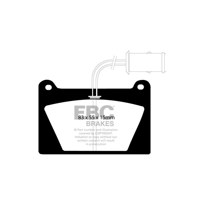 EBC DP5627NDX Bluestuff NDX Brake Pads Front