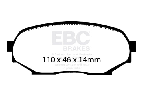 EBC DP8802RPX Racing Brake Pads