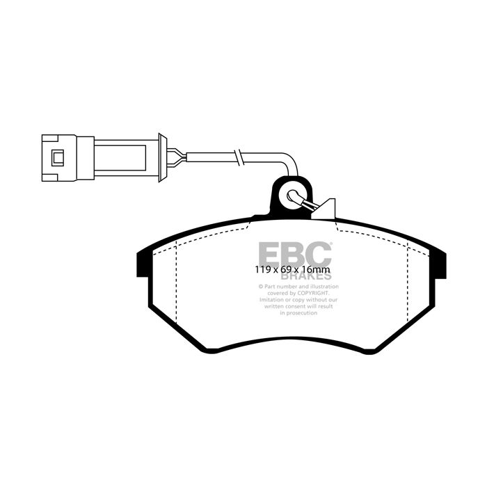 EBC DP982/2 Ultimax Brake Pads Front