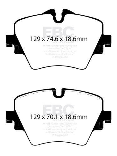 EBC DP82245RP1 Racing Brake Pads