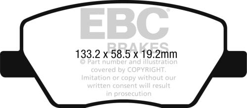 EBC DPX2276 BRAKE PADS