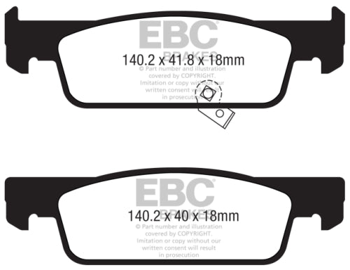 EBC DPX2341 BRAKE PADS