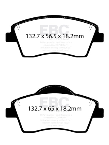 EBC DPX2429 BRAKE PADS