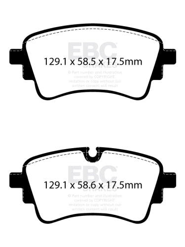 EBC DP32435C REDSTUFF BRAKE PADS