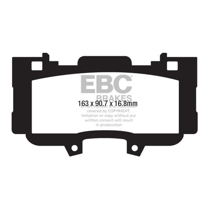 EBC DP83042RPX RPX Brake Pads Front